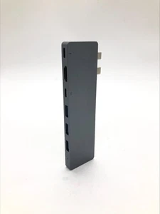 Hub USB C, 8 in 1 Docking Station Doppio Monitor per MacBook Pro 13 &15 Grigio - Foto 1 di 3