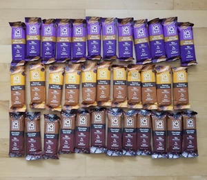 35 IQ pflanzliche Proteinriegel Schokolade Meersalz, Erdnussbutter & Mandelmus - Bild 1 von 4