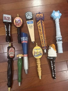 Lote de 10 manijas de grifo de cerveza raras y difíciles de encontrar. - Imagen 1 de 15