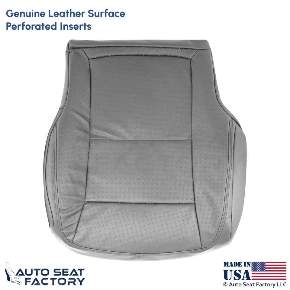 Mercedes Benz Clase S S550 2010-2013 cuero genuino cubierta inferior del conductor gris Foto 1 de 4