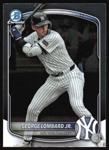 2025 Bowman Chrome George Lombard Jr. #BCP-164 New York Yankees - Picture 1 of 2