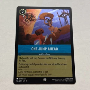 One Jump Ahead 165/204 Disney Lorcana Fabled Common Cold Foil Card NM - Picture 1 of 2
