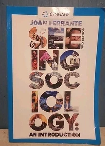 Seeing Sociology: An Introduction, 3rd Edition, Joan Ferrante, CENGAGE Textbook - Imagen 1 de 4