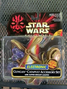 Gungan Catapult Accessory Set 1999 STAR WARS Episode 1 NEW Sealed - Picture 1 of 2