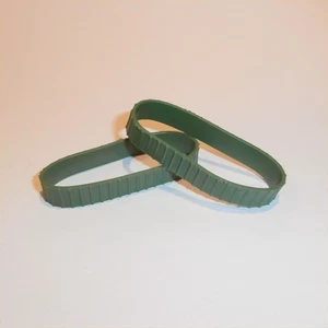Matchbox Tracks King Size Green Treads Pair suit K 3 8 17 - Picture 1 of 6