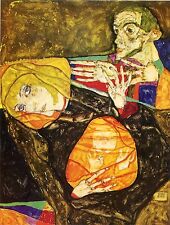 Egon Schiele Reproductions: Holy Family - Fine Art Print
