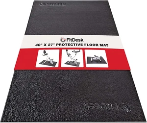 Protective Floor Mat - Lightweight PVC Exercise Mat for Carpet & Floor Protectio - Picture 1 of 6
