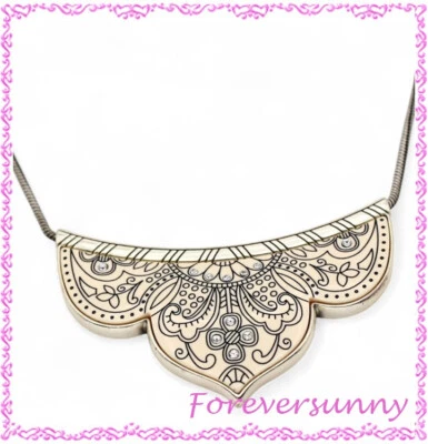 Collar Colgante Brighton Casablanca Cristal Crema Foto 1 de 4