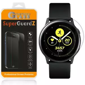 SuperGuardZ Tempered Glass Screen Protector For Samsung Galaxy Watch Active - Picture 1 of 11