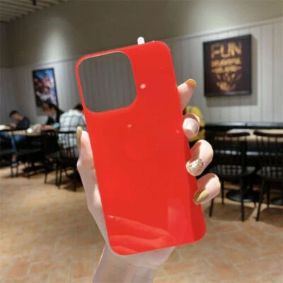 Back Tempered Glass Rear Screen Protector for iPhone 15 14 Plus 13 12 11 Pro Max - Image 1 of 4