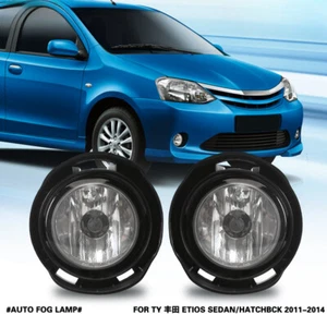 Bumper Lamp fog Lights Assembly Set for TOYOTA ETOS SEDAN/HATCHBCK 2011-2014 - Foto 1 di 5