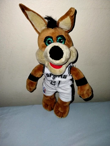 NBA San Antonio Spurs Coyote Mascot 10" Plush Cover
