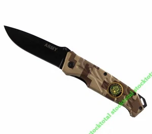 Navaja ALBAINOX ARMY.PIXEL. Hoja: 8.5 cm Mango: Aluminio Hoja: Acero Inox 19149 - Imagen 1 de 1