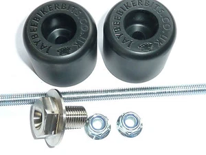 HONDA CBR 600RR 2003-2006 FRONT FORK AXLE CRASH MUSHROOMS SLIDERS BOBBINS S9K - Picture 1 of 12