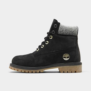 Las mejores ofertas en Parte superior de cuero Timberland Zapatos Negros  para Niños | eBay