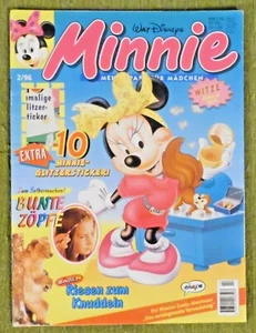 Minnie 1996 Nr  2 , Ehapa Verlag , Z 1- mit Kalender-Poster Bär - Foto 1 di 8