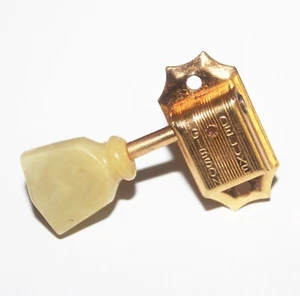 Vintage 1969 Gibson Deluxe Gold Kluson Tuner D-169400 Treble Side 1960's 1970's - Picture 1 of 2