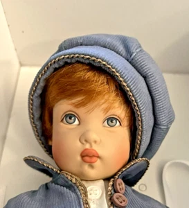 2000 "Home for the Holidays Christopher” Doll Kish & Company COA  Box LE #10/300 - Picture 1 of 11