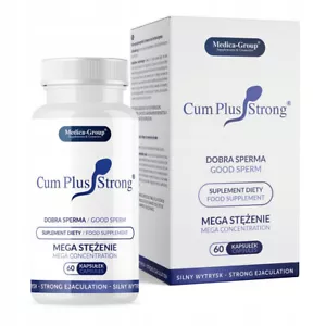 Cum Plus Strong Male Fertility Boost Sperm Production Food Supplement 60 Tablets - Picture 1 of 9