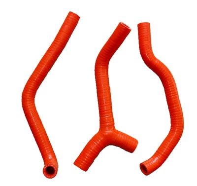 RED Silicone Radiator Hose For GAS GAS EC450 EC515 SM515 SM450 FSR 2007-2011 - Image 1 of 4