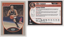 2007-08 Bowman Draft Picks & Stars Silver /199 Tony Parker #9 HOF