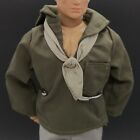1/6 Scale Male GREEN SAILOR WORK SHIRT for 12" Action Figure Accessories Toy