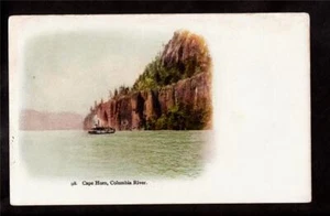 c1905 vignette boat Cape Horn Columbia Washington postcard - Picture 1 of 1