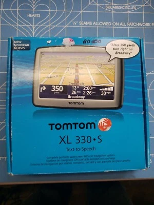 TomTom XL 330S  GPS Device Text To Speech Used E - Image 1 of 3