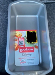 Loaf Pans, Two (2) Good Cook Premium Non-Stick Medium 8 x 4” New With Tags - Picture 1 of 4