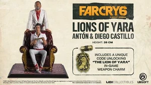 Figure Far Cry 6 Game Anton & Diego Castillo-Lions of Yara 26cm Code BRAND NEW - Picture 1 of 5
