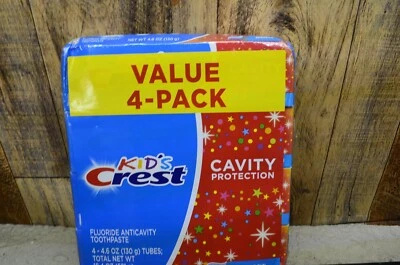 Crest Kids Toothpaste Sparkle Fun,4.6 oz (Pack of 4) Crest Kids Cavity Protecti - Image 1 of 3