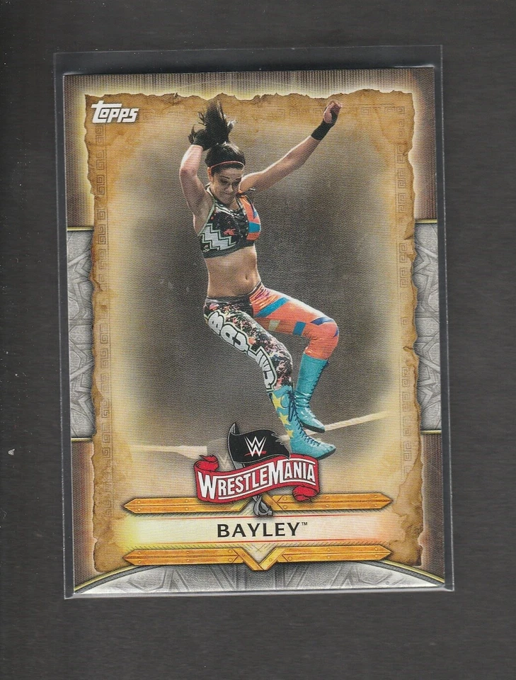 BAYLEY   #WM-8  2020 WRESTLEMANIA  ROSTER CARD NICE!**** Foto 1 de 1