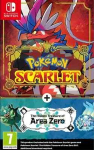 045496511029 Pokémon Scarlet + The Hidden Treasure of Area Zero Nintendo Switch