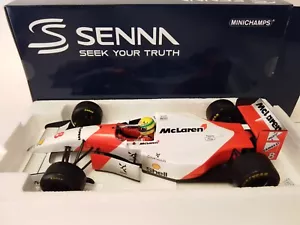Minichamps Mclaren Ford MP4/8 #8 Senna winner European GP 1993 1/18 540933818 - Imagen 1 de 4