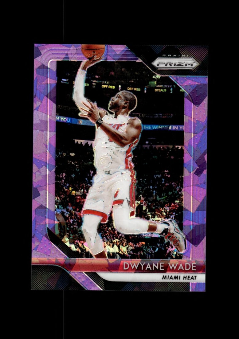 2018-19 Panini Prizm Prizms Purple Ice: #206 Dwyane Wade /149 NM-MT OR BETTER