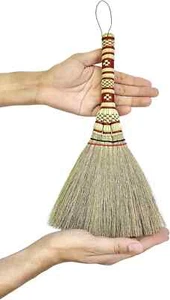 2 Piece Small Whisk Broom Handheld Brush Whisks Away Dust, Dirt & Debris Brush - Picture 1 of 2