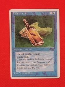 Aceite de hígado de pescado Magic The Gathering Chronicles regular común - Imagen 1 de 3