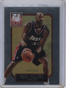 2013-14 Panini Elite Series Karl Malone /999