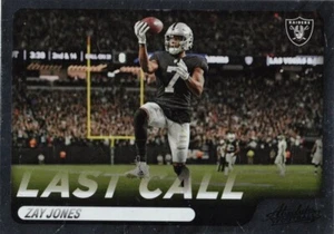 ZAY JONES-WR-LAS VEGAS RAIDERS-2022 PANINI-ABSOLUTE #LC-9 - Picture 1 of 2