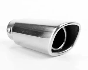 CHROME EXHAUST TAILPIPE TIP TRIM END MUFFLER FINISHER HONDA CRV MPV - Picture 1 of 3