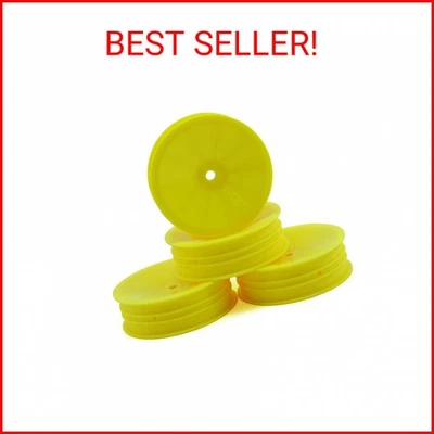 JConcepts Inc. Mono - B7 | YZ2 | XB2 | LD3 2.2" slim front wheel yellow - 4pc. J - Image 1 of 2