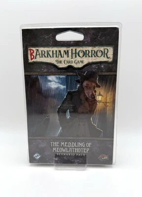 Barkham Horror The Meddling of Meowlathotep Scenario Pack Arkham Horror LCG RARE - Image 1 of 3