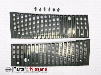Genuine Nissan D21 D21U 1986-1997 Hardbody Pickup Truck Cowl Vent Grille Set NEW - Image 1 of 3