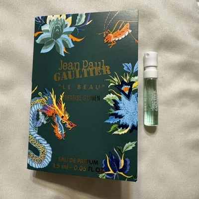 Jean Paul Gaultier "Le Beau" PARADISE GARDEN Hombre Eau de Parfum Muestra 1,5 ml Foto 1 de 3