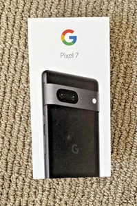 NEW Sealed Google Pixel 7 Phone - 6.3"/ 128GB / Color: Obsidian - Verizon - Picture 1 of 2