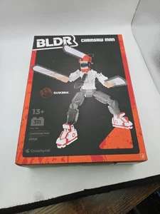 BLDR Chainsaw Man QuikBrik Buildable Action Figure Set Crunchyroll #0040 10 Zoll - Bild 1 von 2