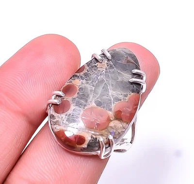 Кольцо из стерлингового серебра 925 пробы с арахисовым обсидианом — Sonora Solitaire s.9 R2956, рождественское - Изображение 1 из 4