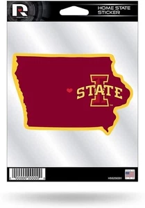 Iowa State University Cyclones 5 Inch Sticker Decal, Home State Design, Flat... - Picture 1 of 1