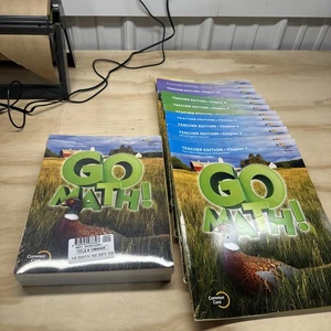 Go Math 2015 5th Grade 5 Teacher Editions Complete Planning Book Student Books - Imagen 1 de 7