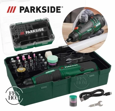 Cordless Rotary Multi Tool Dremel Set Precision 50pcs Kit Rechargeable 12v USB-C - Image 1 of 4